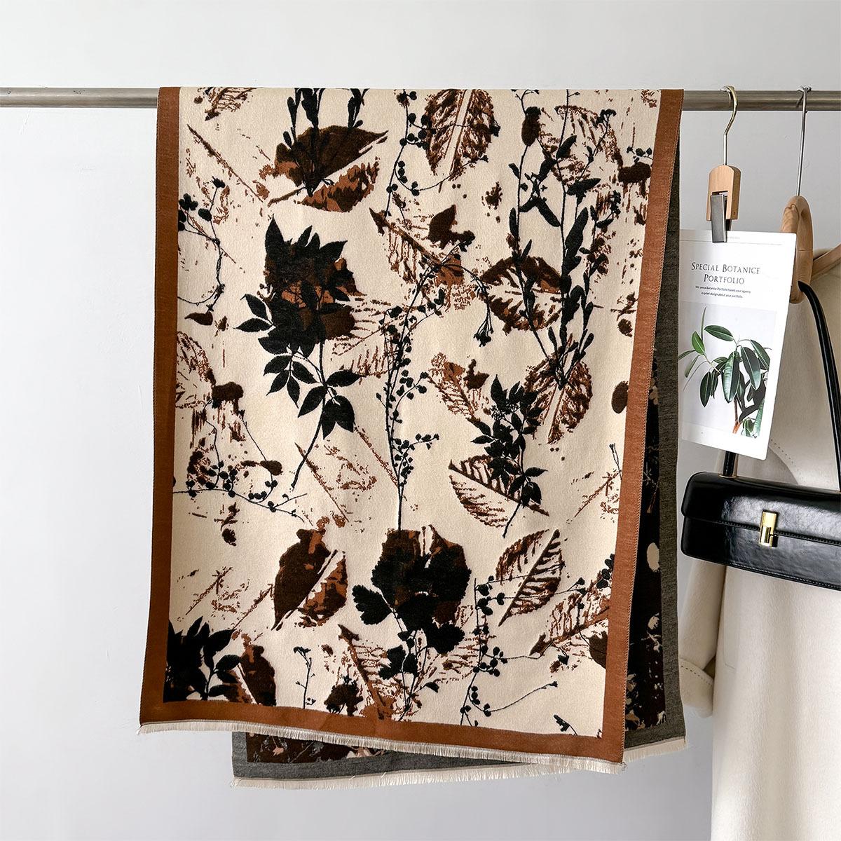 

Корейский Толстый Шарф Осень Зима Теплая Шаль Двусторонний Имитация Кашемира Накидка Ветрозащитные Шарфы Роскошный Шарф Женские Дизайнерские 66X186cm