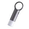 Lexon Nomaday Flash Keychain Light Grey/Gun Ll137X
