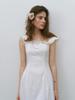 Sinseuden French Embroidered Mini Dress