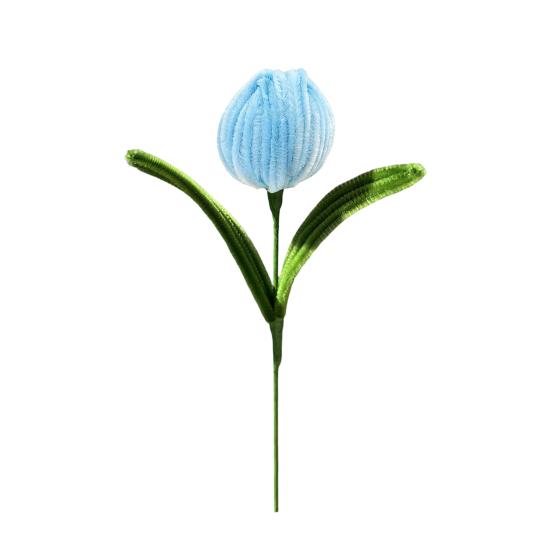 Acul de curățat pipe Finisat Flori Lalea Flori Artificiale Handmade Meșteșug Cadouri pentru Femei Mamă Soție