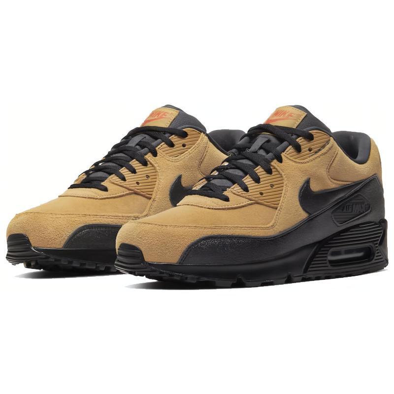 Nike Air Max 90 Wheat Black Sneakers Casual Shoes AJ1285-700