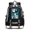 Jujutsu Kaisen Druck Schülerrucksack Lässiger Anime Tagesrucksack für Jungen Mädchen Schultasche Leicht