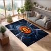 Tappeto in Flanella Stampato Manchester United Antiscivolo Morbido Poliestere Tappeto per Pavimento Tappetino Decorativo per Interni per Camera da Letto Soggiorno Divano