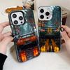 Japanese Sports Car G-GTRR Soft Phone Case for iPhone 15 16 17 Pro Max 17Air 16E 14 Plus 13 12 Mini Shockproof Cover Back Shell