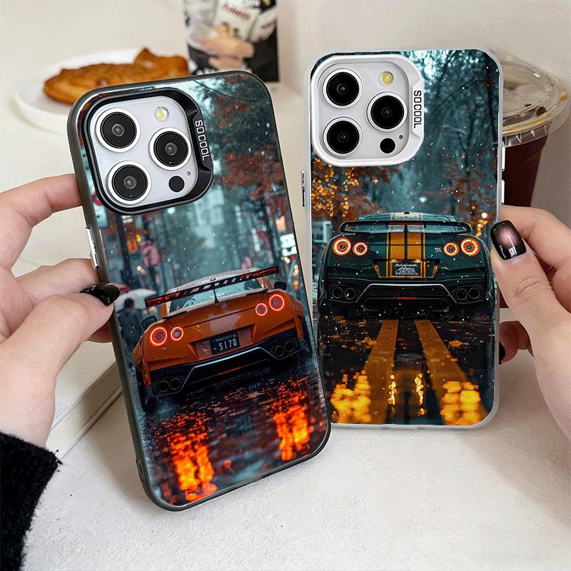 Japanese Sports Car G-GTRR Soft Phone Case for iPhone 15 16 17 Pro Max 17Air 16E 14 Plus 13 12 Mini Shockproof Cover Back Shell