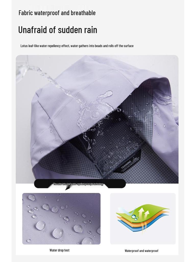 High-End Windproof Outdoor Workwear Jacket for Spring and Autumn