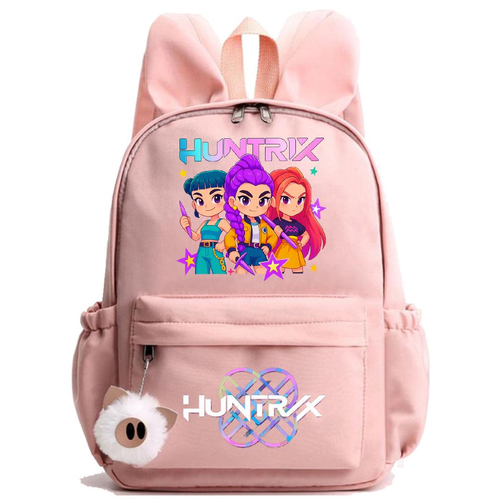 

K-Pop Printed Waterproof Backpack Student Teenager Bookbag for Boy Girl Bookbag Schoolbag Women Large Capacity Travel Bag Kid Gift Mochila