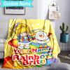 Custom Name Blanket Rainbow Adventure Blanket Bedding Blanket for Travel, Camping, Living Rooms, Offices, Sofas, Fan Christmas gift