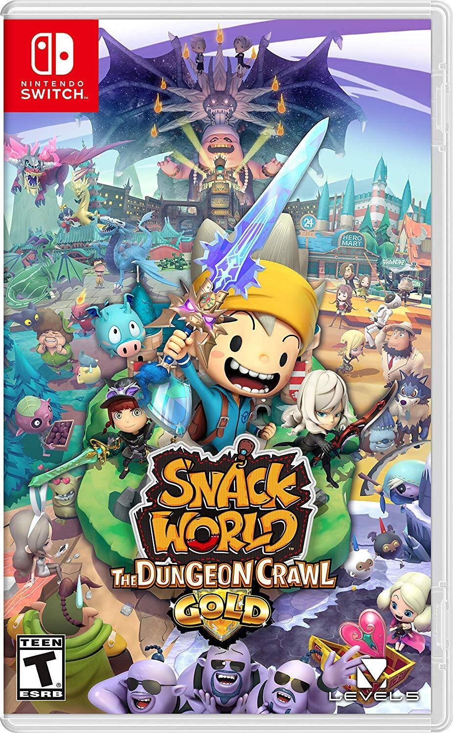 

Snack World The Dungeon Crawl Gold North Switch - (Импорт Америка) -