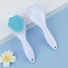 Silicone Cat Claw Facial Cleansing Brush with Long Handle for Makeup Removal