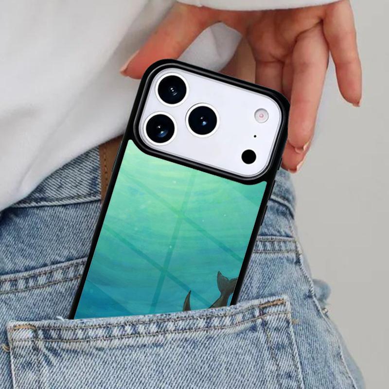 Killer Whale Orca Phone Case for iPhone 17ProMax 12 13 14 15 16e 17 Pro Max Plus Air Cover