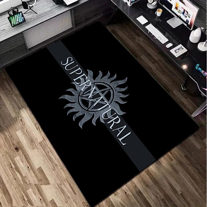 Supernatural Rug - Home carpet Office Decorative Carpet For Living Room Bedroom Door Mat Floor Rug Computer Chair Area Rug