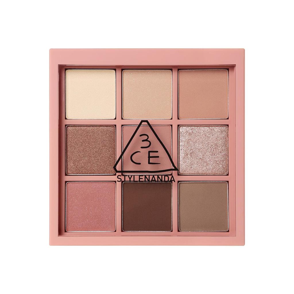 3CE Multi Eye Color Palette K Rosie Muhly Eyeshadow Pink 9-Color