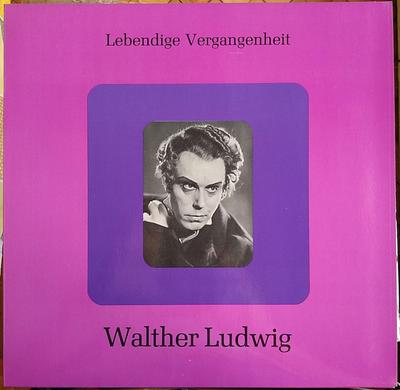 LP Record WALTHER LUDWIG  Walther Ludwig LV232 Lebendige Verga Austria Classical Used