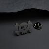 Ghost Horse Skull Brooch Cufflinks Punk Creative Personality Style Stainless Steel Material Not Easy To Fade Wear-resistant Accessories Decoration