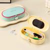 Magnetic Sewing Kit Portable Needle Threader Box Portable Sewing Kit For Students Dorm And Travel Use with 16 Color Threads