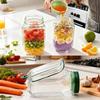 Salad Pod Breakfast Fruit Storage Box Leakproof Interval Crisper Container Salad Jars Outdoor Travel Keep Fresh Lunch Salad Box