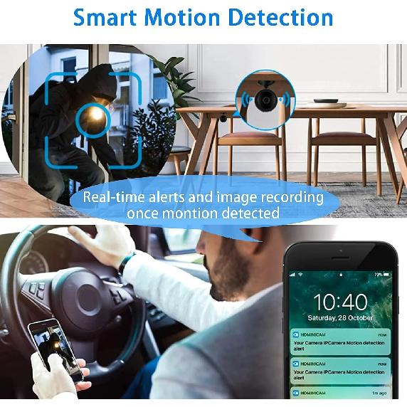 Original A9 mini camera CCTV Camera Connect To Cellphone With Voice 1080P HD Webcam Mini IP Camera 360°clear night vision cctv camera no need