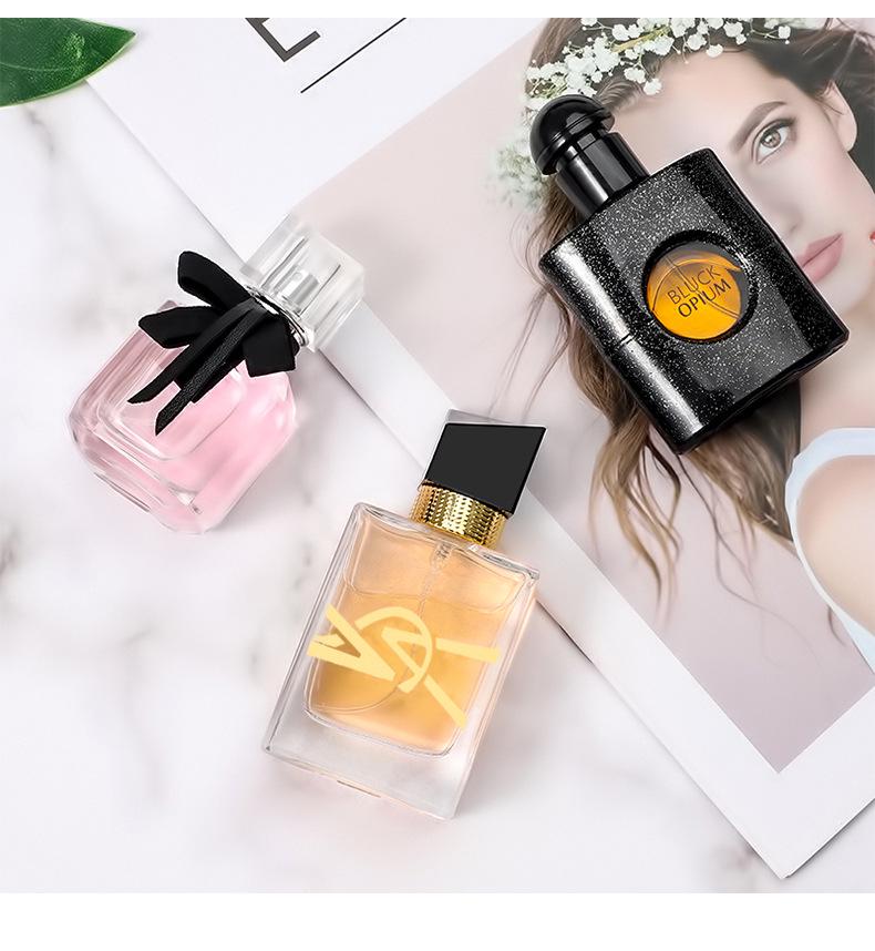 Best-Selling Women's Perfume Trio: Libre, Black Opium, Inverted Paris Gift Set.