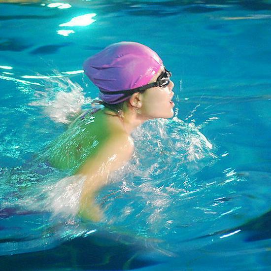 Shen Yu Waterproof Elastic Swim Cap with Ear Protection for Long Hair - Unisex, Non-Tight, Multi-Color