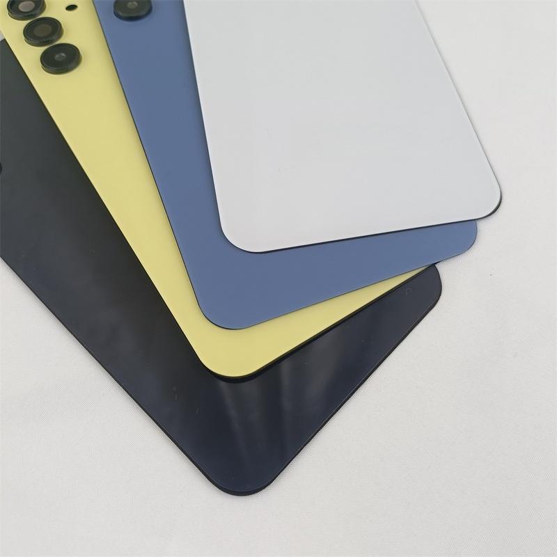 A++++ Back Glass Cover For Samsung Galaxy A15 4G SM-A155F/DSN Back Door Replacement Battery, Rear Housing With Camera Lens