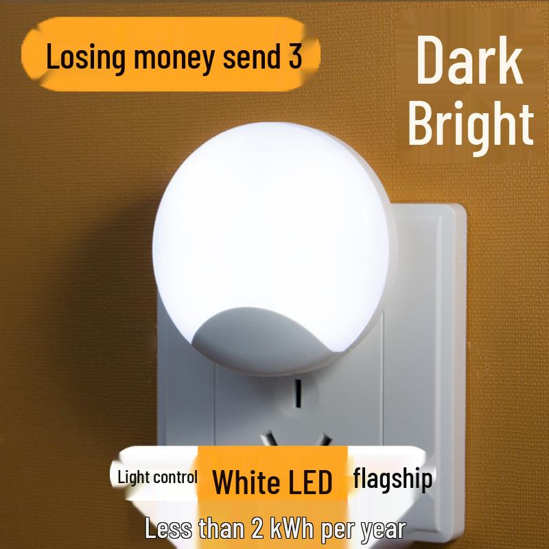 Smart Sensor Night Light: Energy-Efficient LED Bedside Lamp