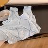 Knitted sweater women's autumn new design sense fashionable versatile and thin top