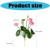 Artificial Flower Bouquets Artificial Green Leaf For Home Decoration Wedding Decoration Flower Arrangement Bouquets
