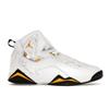 Air Jordan Jordan True Flight White Yellow Ochre Men Sneakers Black 342964-107