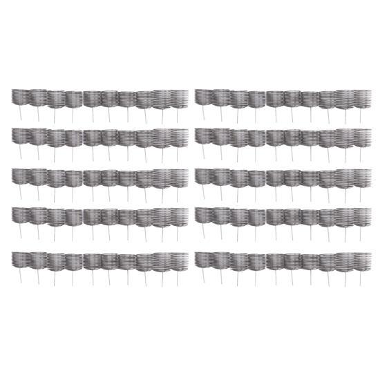 

100 шт. корзина для удобрений, сетчатая, в форме колонны, из нержавеющей стали, ящик для удобрений, инструменты для садового питомника, большой размер