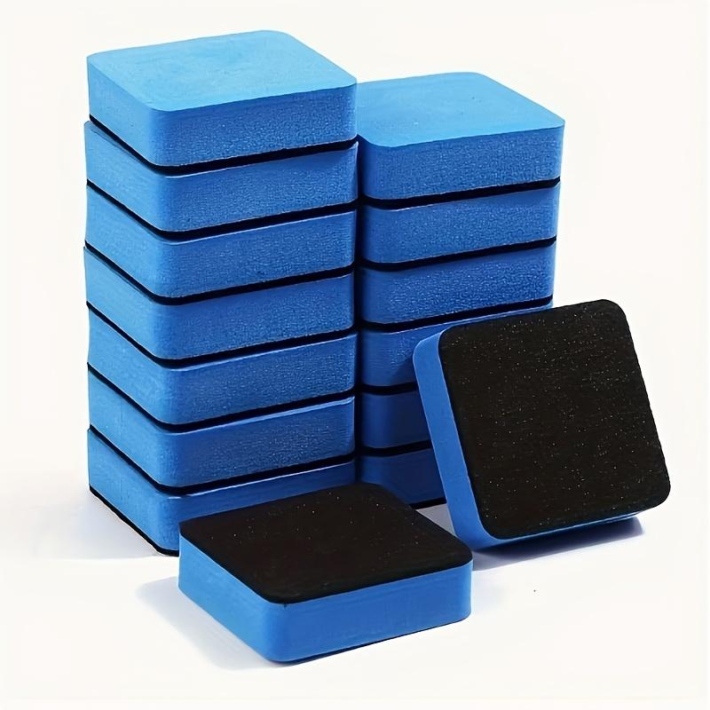 Mini Dry Erase Erasers, Stain-Free Whiteboard & Blackboard Cleaner, Quick-Dry, Lightweight, Ideal for Teachers, Home & Office Use - EVA Material