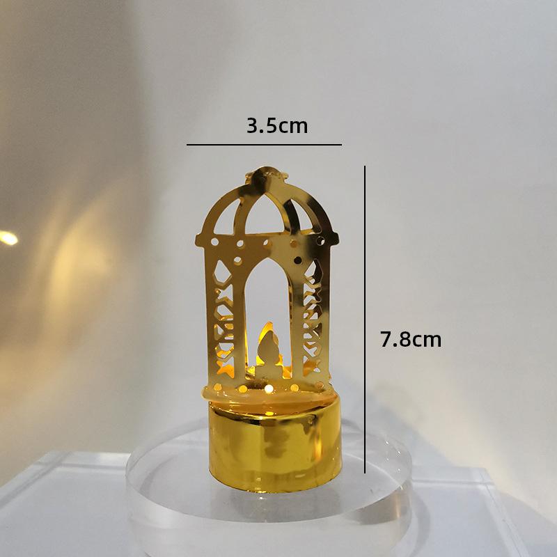 Ramadan Decorations Moon Star Night Light Desk Accessories Ramadan Kareem Ornament Eid Mubarak Supplies Islamic Home Decor