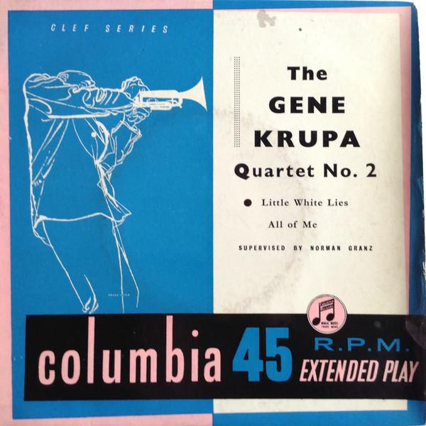 

7-дюймовая пластинка GENE KRUPA QUARTET Квартет №. 2 SEB10066 Columbia UK Jazz Б/у