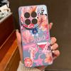 Pink Cartoon Pattern Floral Case For OnePlus 15 13 13T 12 Soft TPU Silicone Cover For Oneplus Nord 5 13R 12R 11R 5G