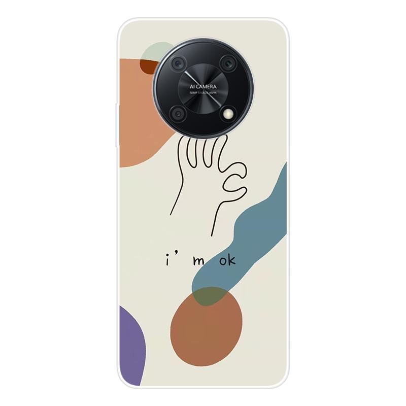 For Huawei nova Y90 Y 90 novaY90 Case Soft Silicone Back Cover Cartoon Phone Case Diversification