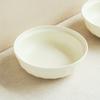 Cremefarben Wind Einfarbig Keramik Große Schüssel Haushalt Obstsalatschüssel Nudelschüssel Geschirr Hoher Wert Gemüseschüssel Suppenschüssel