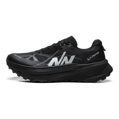 Li Ning Lu Outdoor Hiking Casual Thick Sole Height Increasing Non Slip Stable Support Shock Absorption Low Top Trail Running Shoes ARNV023-3