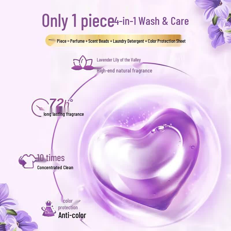 Liby 10x Concentrated Scented Laundry Gel Beads