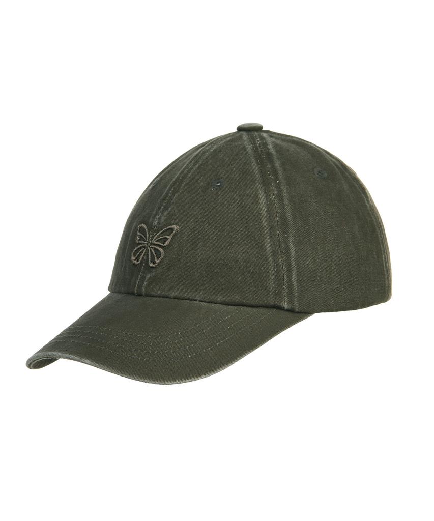 Nigaennikol Vintage Mini Butterfly Ball Cap_Khaki