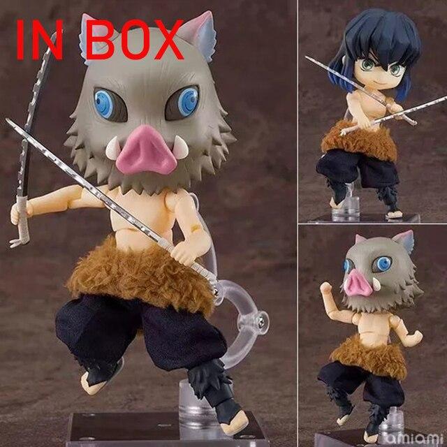 Hashibira Inosuke Figure Kimetsu No Yaiba Kamado Nezuko Tanjirou Pvc Action Figure Anime Demon Slayer Figurine Toys