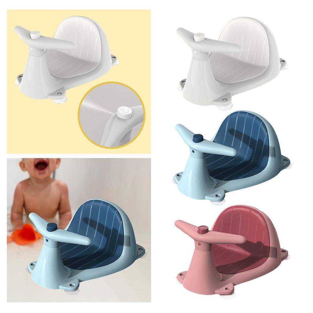 Baby Shower Bath Seat Anti Slip Suction Cup ,Washing Toys Bathroom Support
