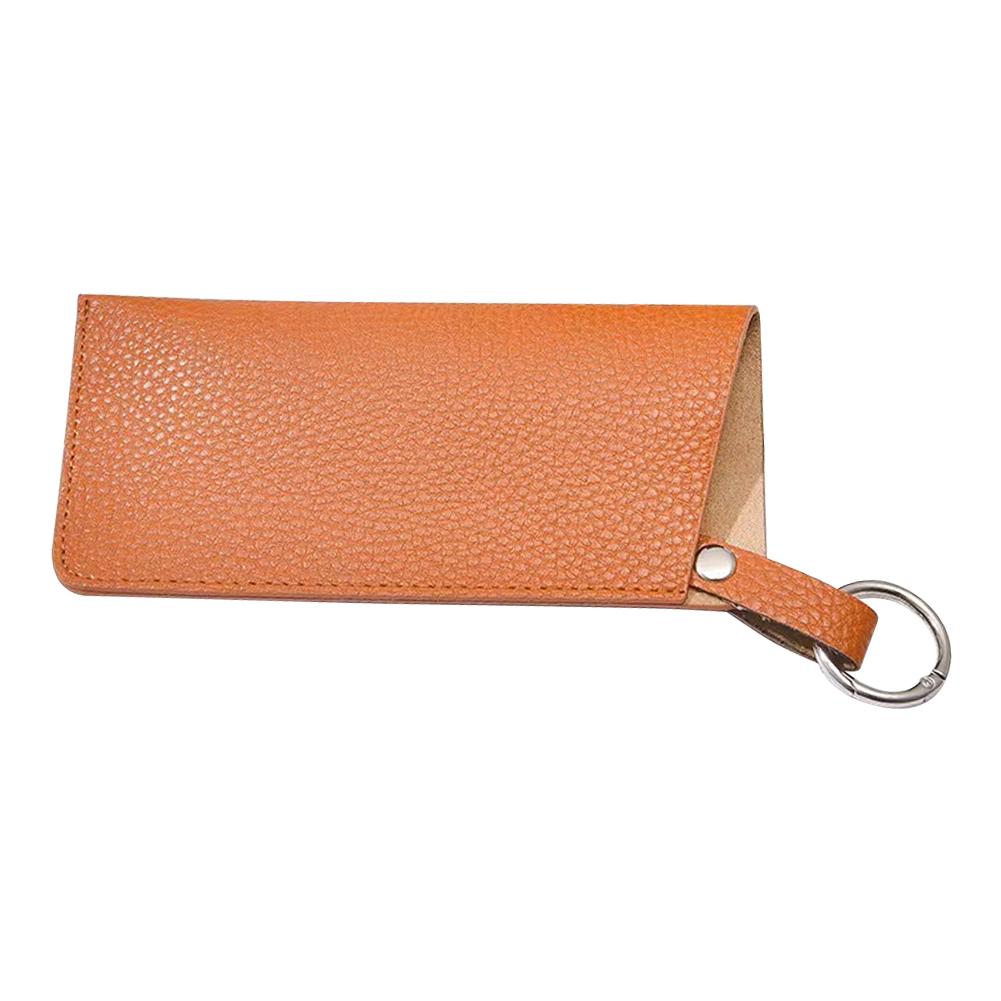 Street Trendy Sunglasses Storage Bag Outdoor Portable Protective Bag PU Leather Glasses Bag Luxury Women Men Eyeglass Case