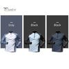 2Pcs/Set Men's Quick-drying Fitness Suit Half-zip T-shirt Trouser Set Sports Track Field Clothes Breathable Sportswear for Running Cycling
