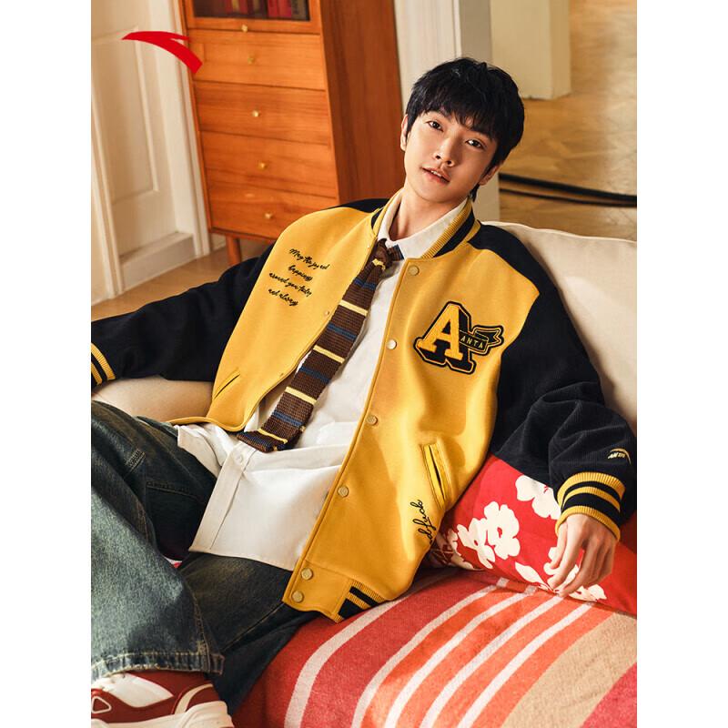 Anta Fan Zhendong New Year Baseball Jacket 2XL (Men s 185cm)