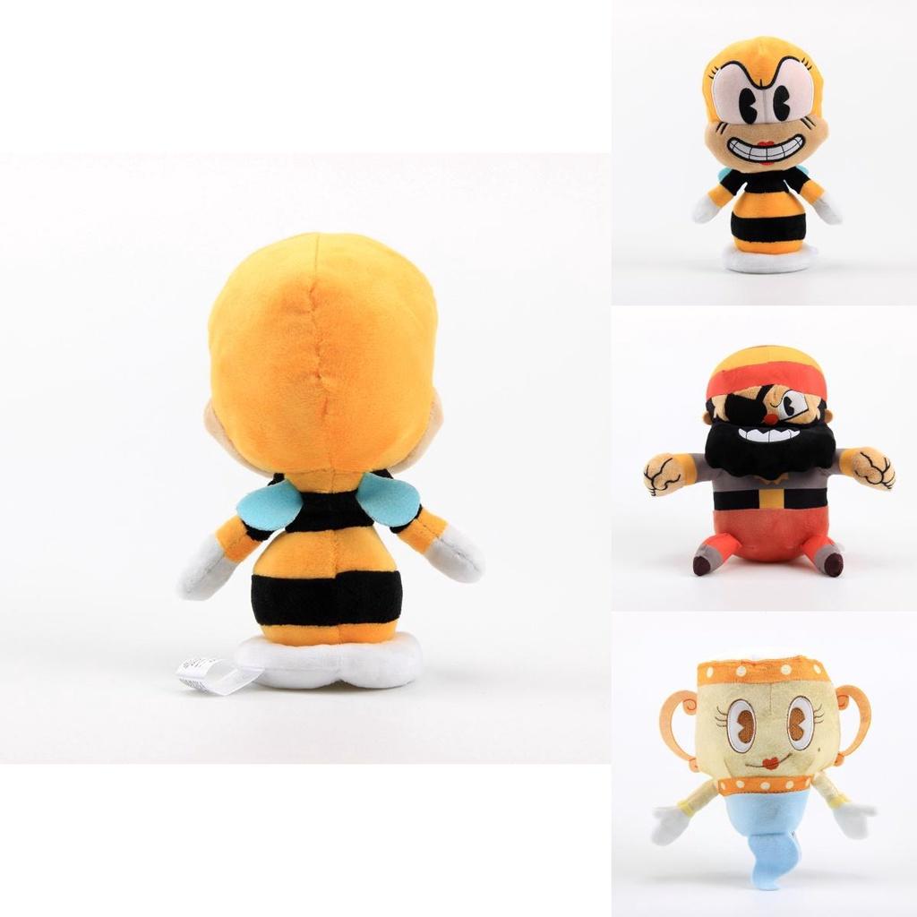Legendary Cuphead Plush Toys Captain Brineybeard Soft Stuffed Doll For Kids And Fans