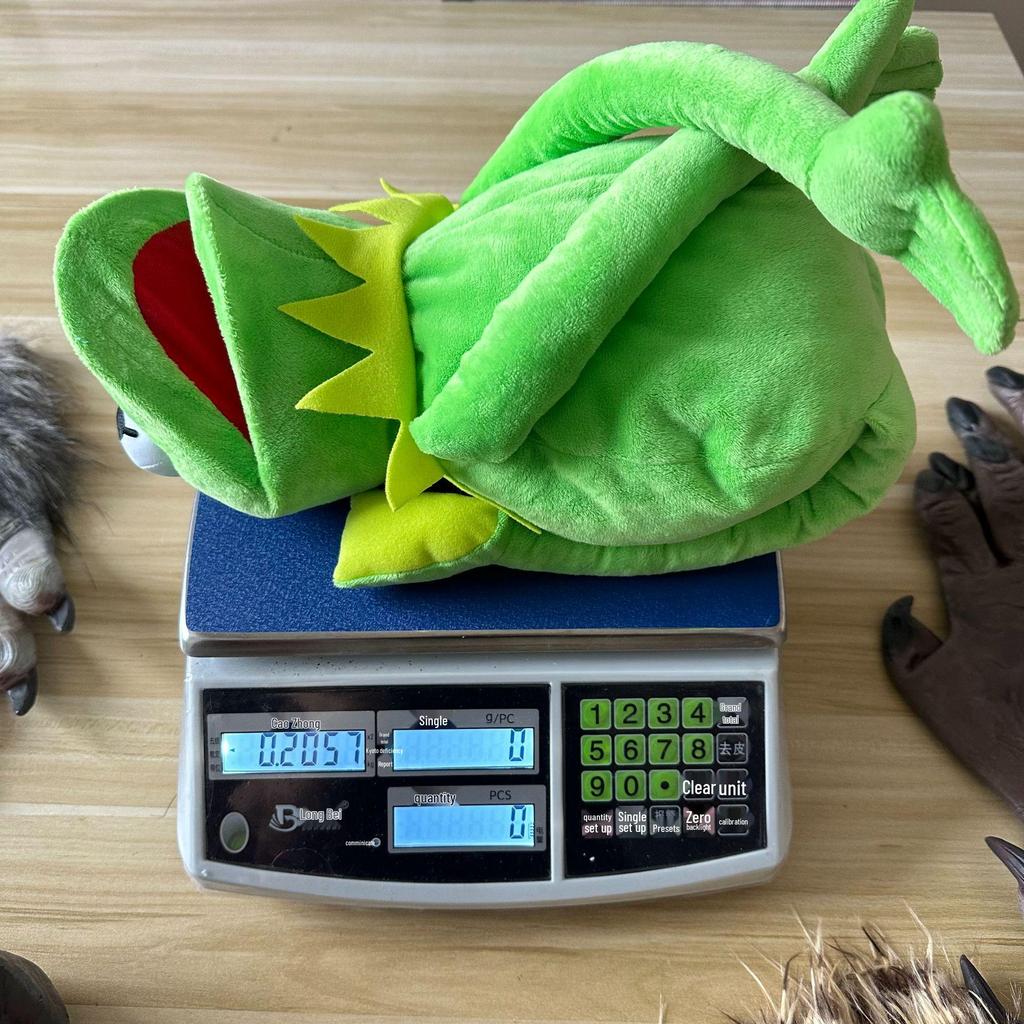 Kermit the Frog Hand Puppet 60cm | Sesame Street Plush Toy for Kids