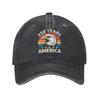 USA 250th Anniversary American Unisex Baseball Cap Distressed Denim Washed Caps Hat Vintage Outdoor Unstructured Soft Sun Cap