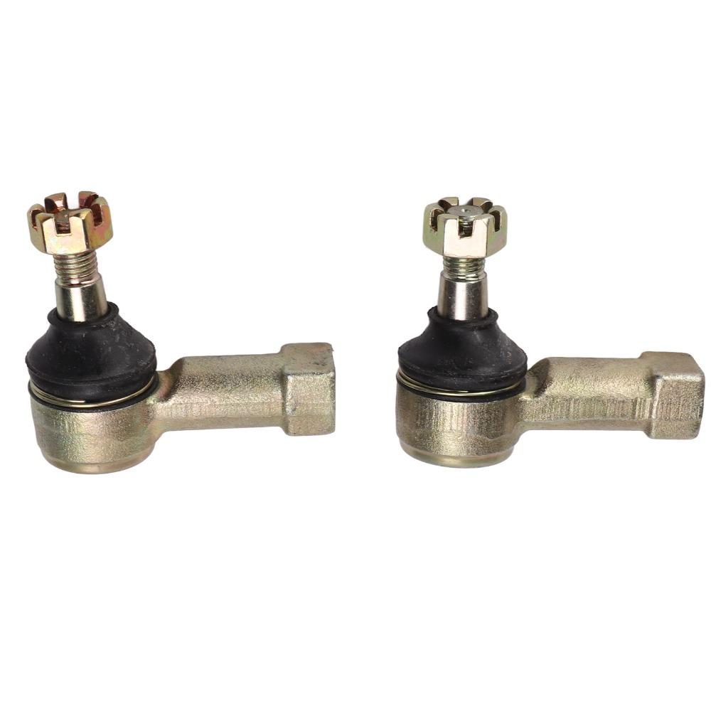 2pcs M10 Thread Ball Joint Ends 200-250cc Engine Steering Rack Outer Tie Rod Ends  For Dirt Bike