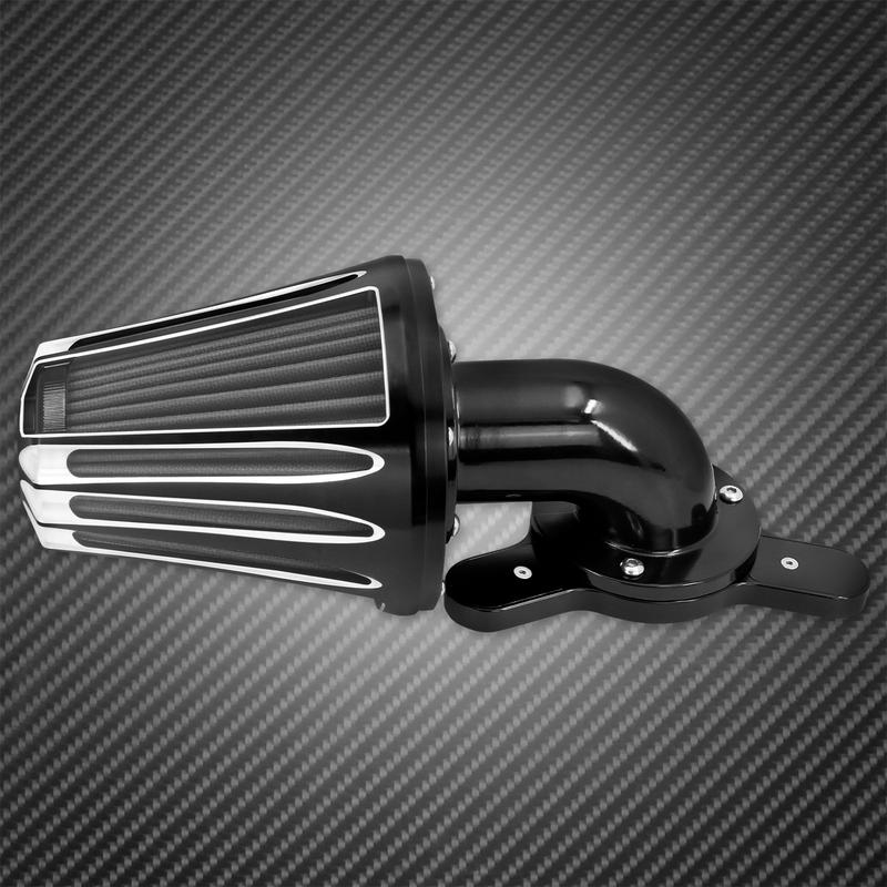 Motorcycle Air Cleaner Filter System Intake Kit Black For Harley Softail Touring Breakout 2018-UP Street Road Glide FLHR FLHT