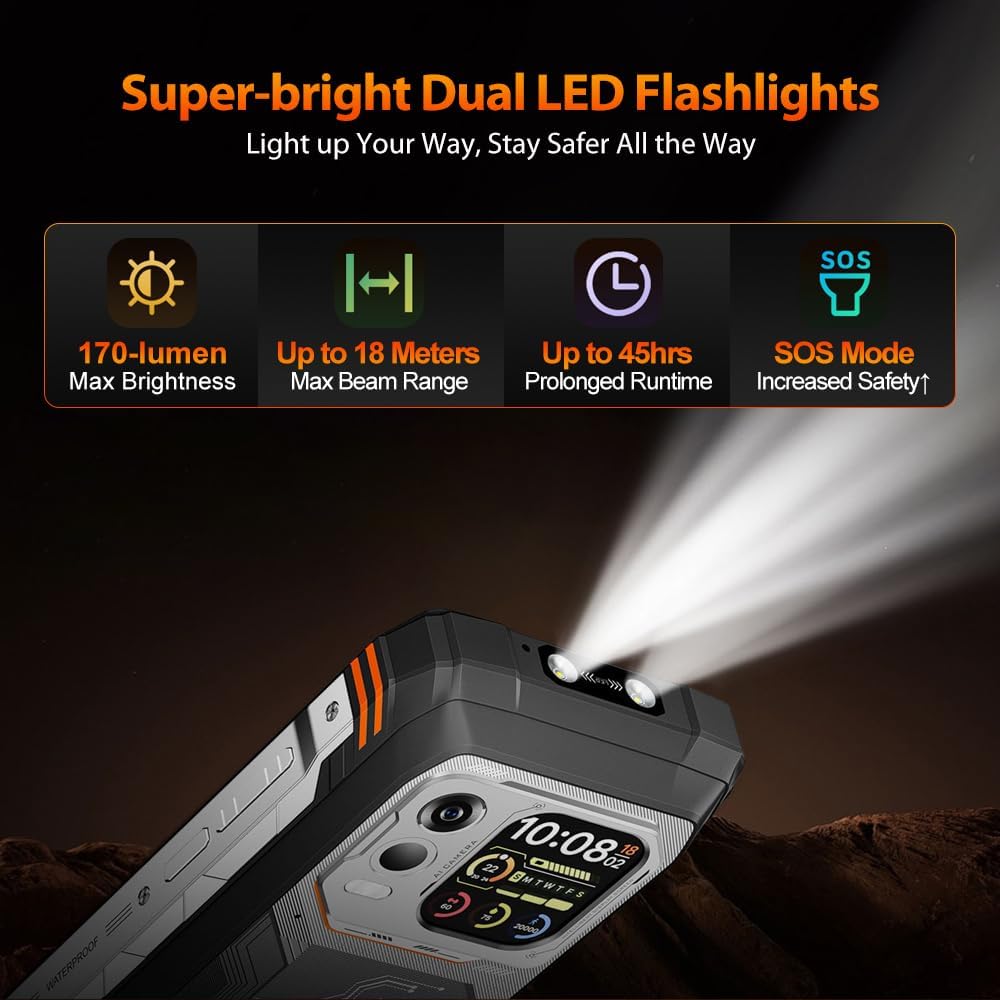 Celular Blackview Xplore 1 Pro 5G 48GB+512GB 20000mAh Tela de 6.78" 64MP Android 15 Smartphone